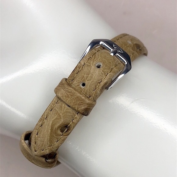 JUDITH JACK Swiss Movement MOP Face Marcasite Bezel Alligator Band Watch NWOT - Picture 16 of 17